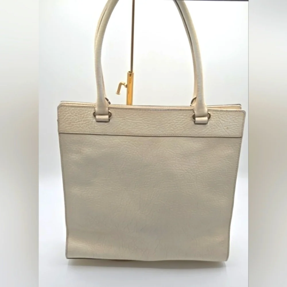 KATE SPADE Perri Lane Lynne Tote Ivory Leather